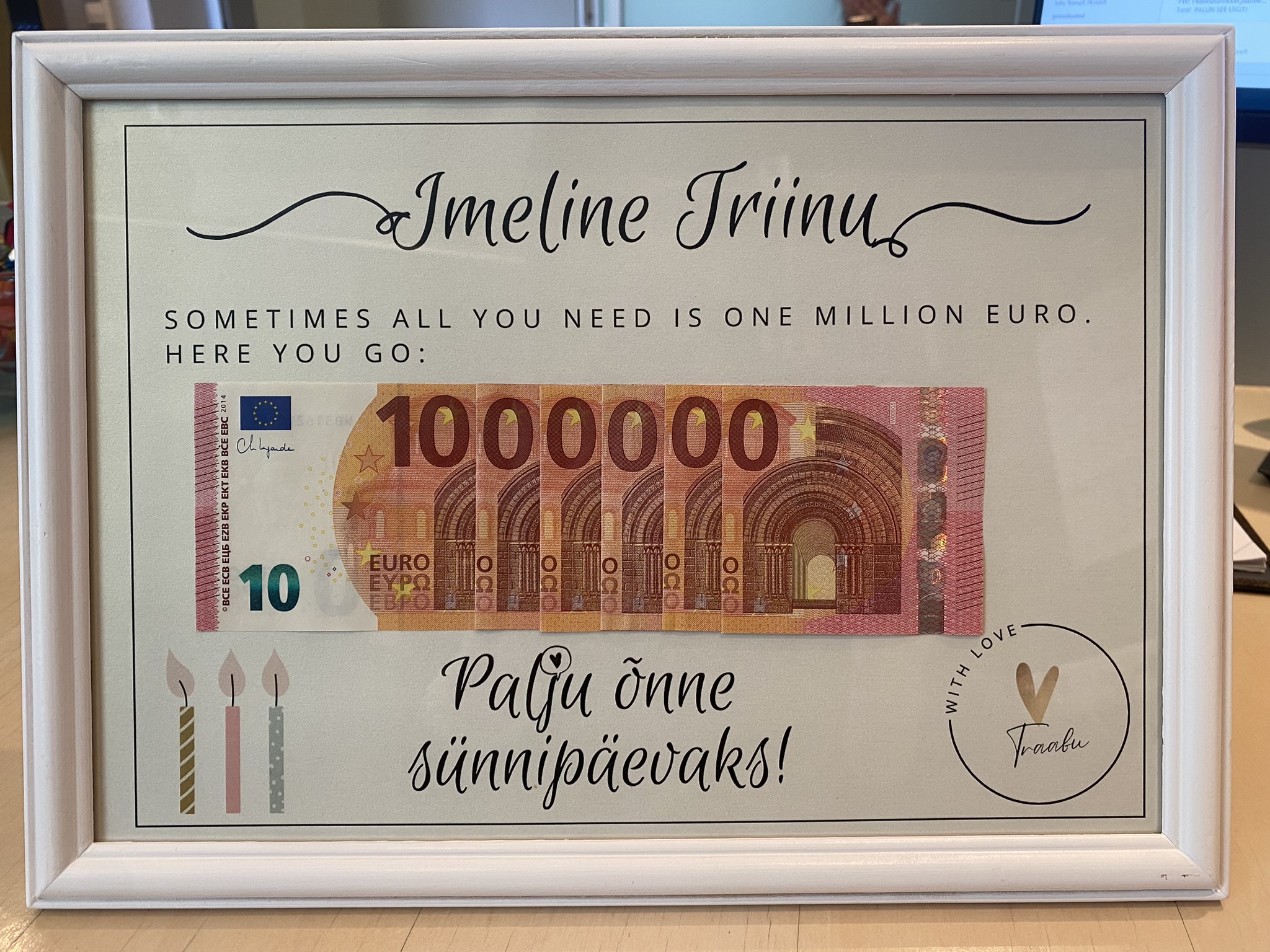 Kingiidee sõbrale